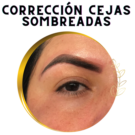 Corrección Cejas Sombreadas